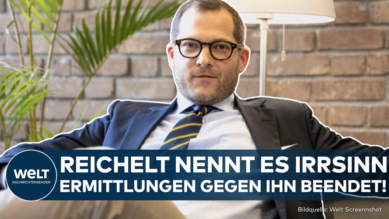 JULIAN REICHELT: Ermittlungen gegen Nius-Chef eingestellt! Kein Verdacht auf Volksverhetzung!