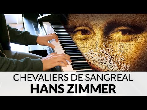 THE DA VINCI CODE - CHEVALIERS DE SANGREAL (Hans Zimmer) | Piano Cover + Sheet Music