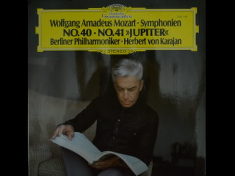 Mozart - Symphony No. 40 in G Minor KV 550 (Berlin Philharmonic / von Karajan)