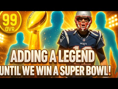 👉 ADDING A LEGEND Until We Win a SUPER BOWL! 🏆🔥 Madden 26 Franchise