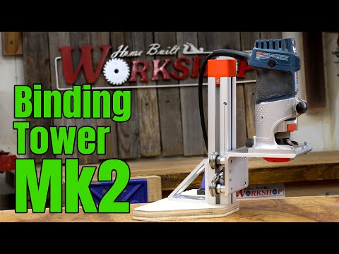 Building the Guitar Binding Tower Mk2 | Plans Available