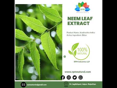 Neem dry extract (azadirachta indica)