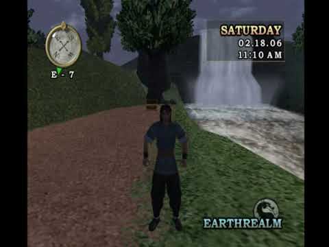 Konquest Earthrealm Music With Nature & Waterfall Ambience🎵Mortal Kombat Deception Soundtrack