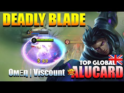 Alucard Non Stop Gank! That Brutal Blades | Top Global Alucard Gameplay By Oмᴇη | Viscount | MLBB
