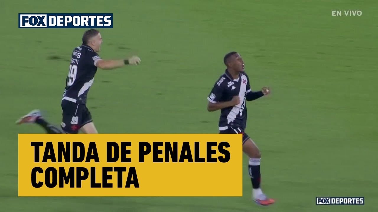 TANDA DE PENALES COMPLETA | Fluminense 1-0 (3-4) Vasco da Gama | Semifinal Vuelta | Copa de Brasil