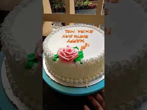 White forest 🎂#Anushka cakes