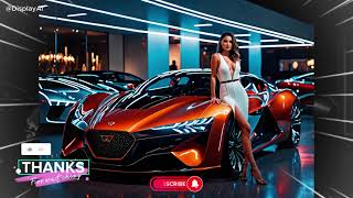 [4K] Glam and the Gears V3 - Models Meet High Tech |  #cars #beauty #ai