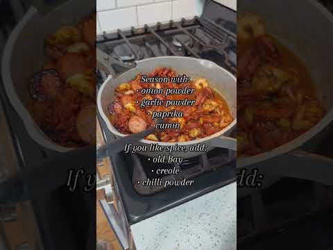 Delicious One-Pan Jambalaya Recipe for Dinner #jambalaya #DinnerIdeas