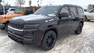 New Jeep Grand Wagoneer Obsidian Full Size Luxury SUV