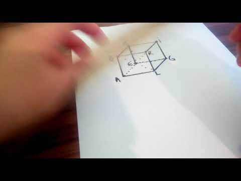 pozitiile relative a doua drepte in spatiu intr un cub