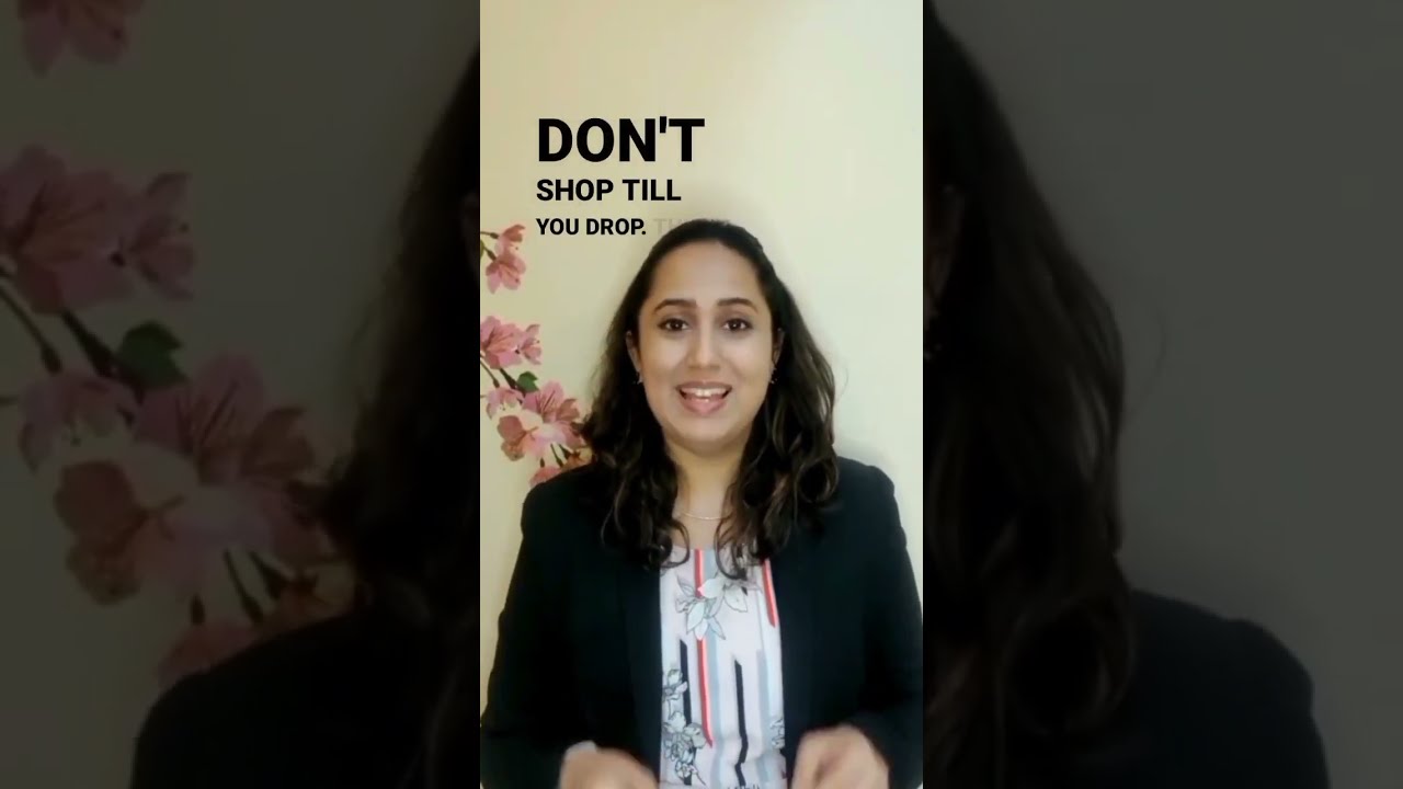 Don't shop till you drop! | Smart Shopping | Sustainable Fashion | Mindful Shopping