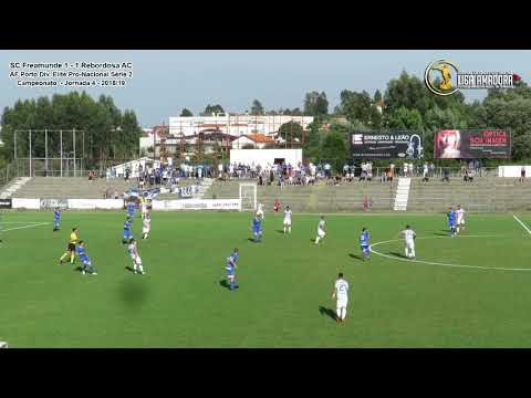 Primeiro Jogo oficial (Campeonato Divisão de Élite) SC Freamunde 1-1 Rebordosa AC