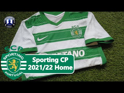 Sporting CP 2021/22 Home Jersey Unboxing + Try on! + GIVEAWAY [2022fans] #SportingCP #NikeFootball