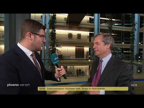 Interview mit Nigel Farage zu den Brexit-Verhandlungen am 14.11.18
