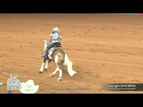 Colonels Splashy Gun ridden by Brenda Joyce  - 2016 NRHA Derby (NP Finals, Sec. 1)
