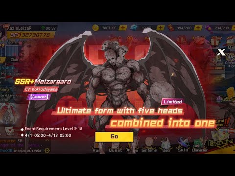 (OPM:TS) SSR+Melzargard Debut Banner Gacha Pulls