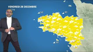 Illustration de l'actualité La météo de votre vendredi 26 décembre 2025