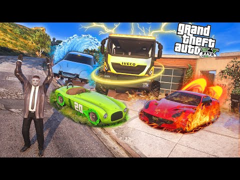 I steal ALL the ELEMENT CARS in GTA 5!