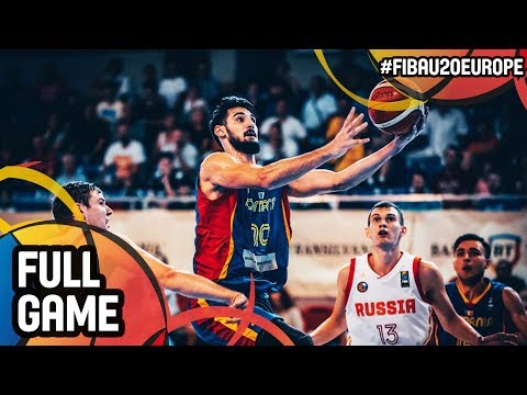 Russia v Romania - Full Game - Semi-Finals - FIBA U20 European Championship 2017 - DIV B