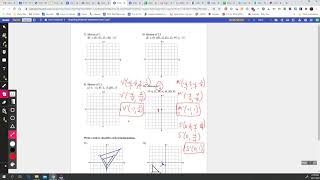 Help Video: Graphing Dilations Worksheet- Part 2