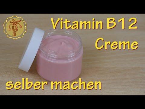 Make your own vitamin B12 cream - for neurodermatitis and psoriasis