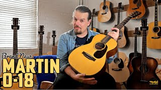Video thumbnail for a New Martin 0-18 Acoustic Guitar | Studio 1 | Nick Brightwell presents by Studio 1 Vintage Guitars