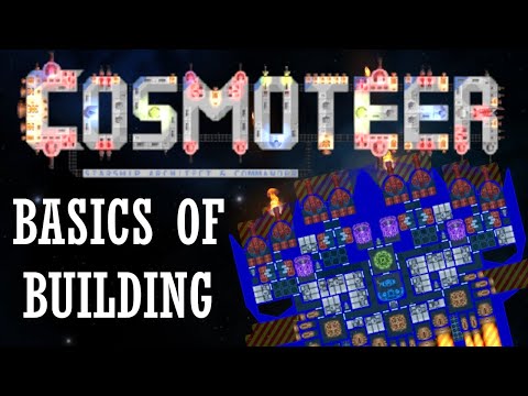 Cosmoteer BASICS of building + walkthrough build