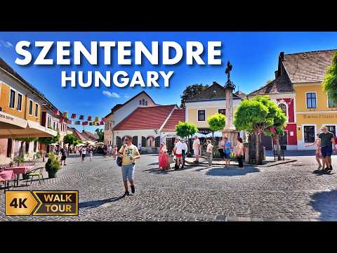 🇭🇺 Szentendre, Hungary Walking Tour [4K/60fps]