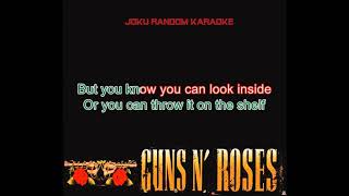 Guns N&#39; Roses - The Garden [Karaoke]