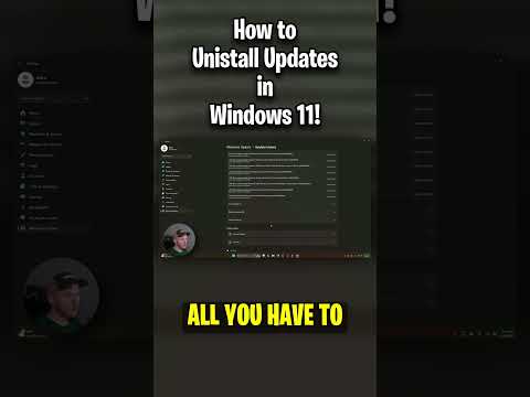 How to UNINSTALL WINDOWS Updates in Windows 11!