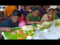 engagement treat South Indian special lunch ful veg meals my family eating show