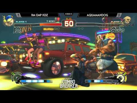 Combo Breaker - USF4 - RM EMP KDZ (Yun) vs Aquamandog (Gouken)