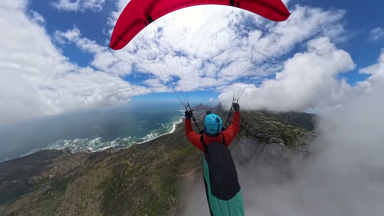 Paragliding Table Mountain & 12 Apostles - NYE'24. Cape Town.