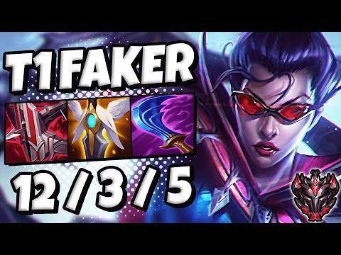 T1 Faker Vayne vs Zed [ MID ] Ranked Grandmaster Korea Patch 11.24 ✅