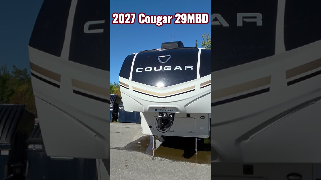 2027 Keystone RV Cougar Half-Ton 29MBD FIFTH WHEEL