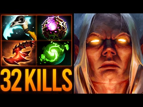 INSANE 32 Kills!! Invoker's EPIC CATACLYSM Combo + Refresher Orb | Dota 2 Invoker