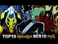 Powerful Ben 10 Villains 🤯 // BEN 10 // Ben 10 Telugu