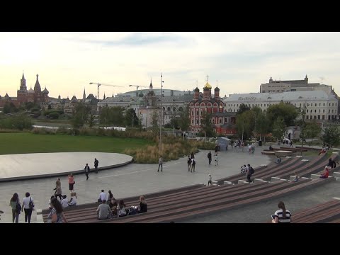 Прогулка по парку Зарядье Москва. Куда пойти в Москве?