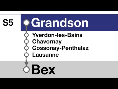 annonces CFF » S5 Grandson — Aigle — Bex (2022)| SLBahnen