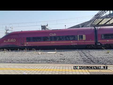 AVG575 E464 ETR600 in transito a Roma Tiburtina