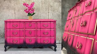 A New Gold Gilding Wax ~ French Provincial Dresser Makeover