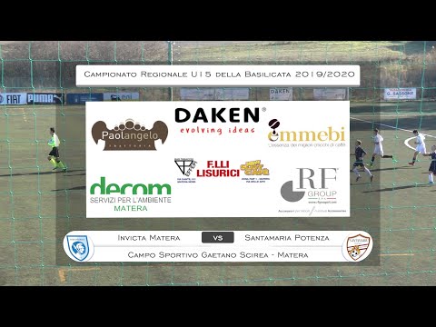 U15 - Invicta Matera 8-0 Santamaria Potenza - Highlights