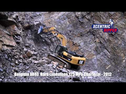 Belgium XR40 Hard Limestone 125 MPa Charleroi - Xcentric Ripper