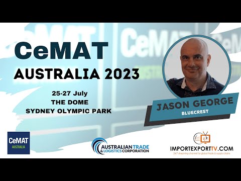 Jason George at CEMAT Australia 2023