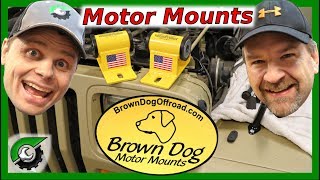 The Best Motor Mounts For Your Jeep:  Brown Dog Motor Mounts