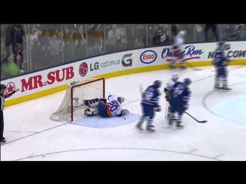 Franson's Goal - Islanders 0 vs Leafs 2 - Apr 18th 2013 (HD)