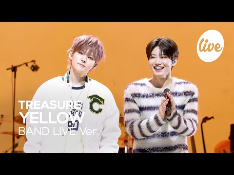 [4K] TREASURE(트레저) “YELLOW” Band LIVE 트레저가 정한 사랑의 색깔은 옐로우💛 [it’s KPOP LIVE 잇츠라이브]
