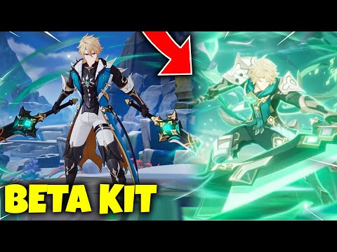 JUST IN! VARKA USES DUAL WIELD CLAYMORE! VARKA USES 5 ELEMENTS! FULL KIT - Genshin Impact