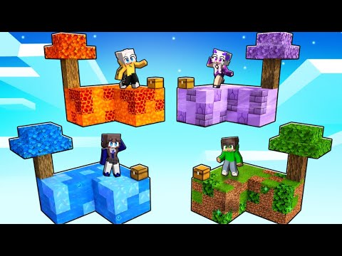 INTRAPPOLATO nelle ISOLE ELEMENTALI in Minecraft!