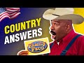 Yee Haw Steve Harvey Loses His Mind Over The Funniest Country Answers And Accents On Family Feud